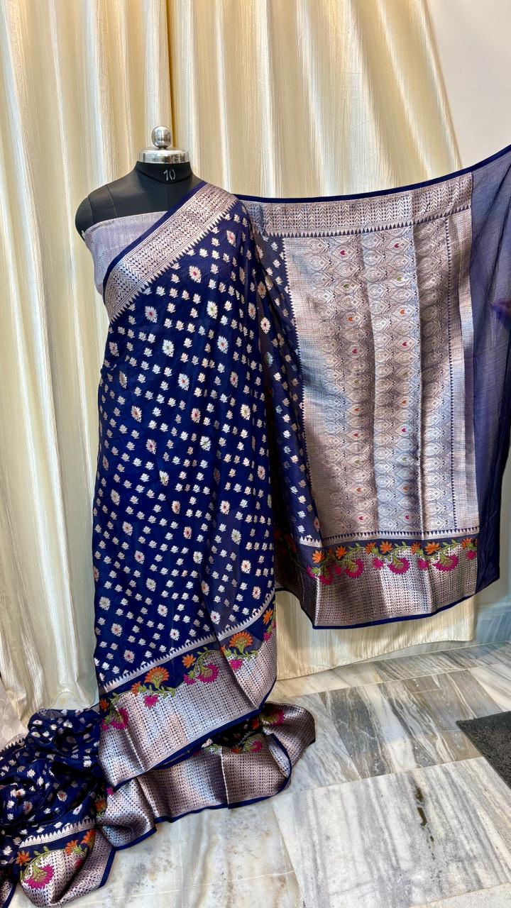 Beautiful Banarasi Saree in Soft Silk Fabric