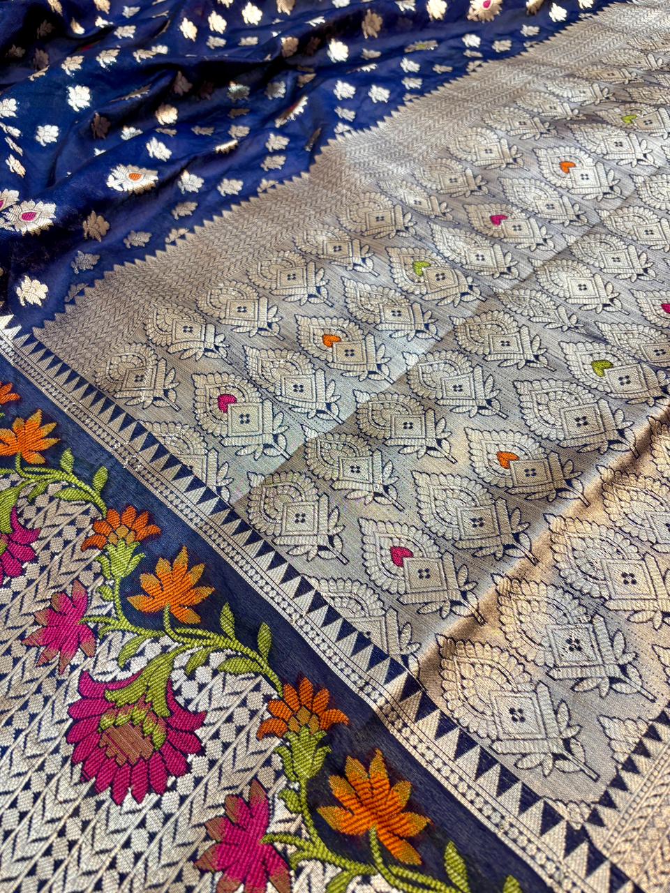 Beautiful Banarasi Saree in Soft Silk Fabric