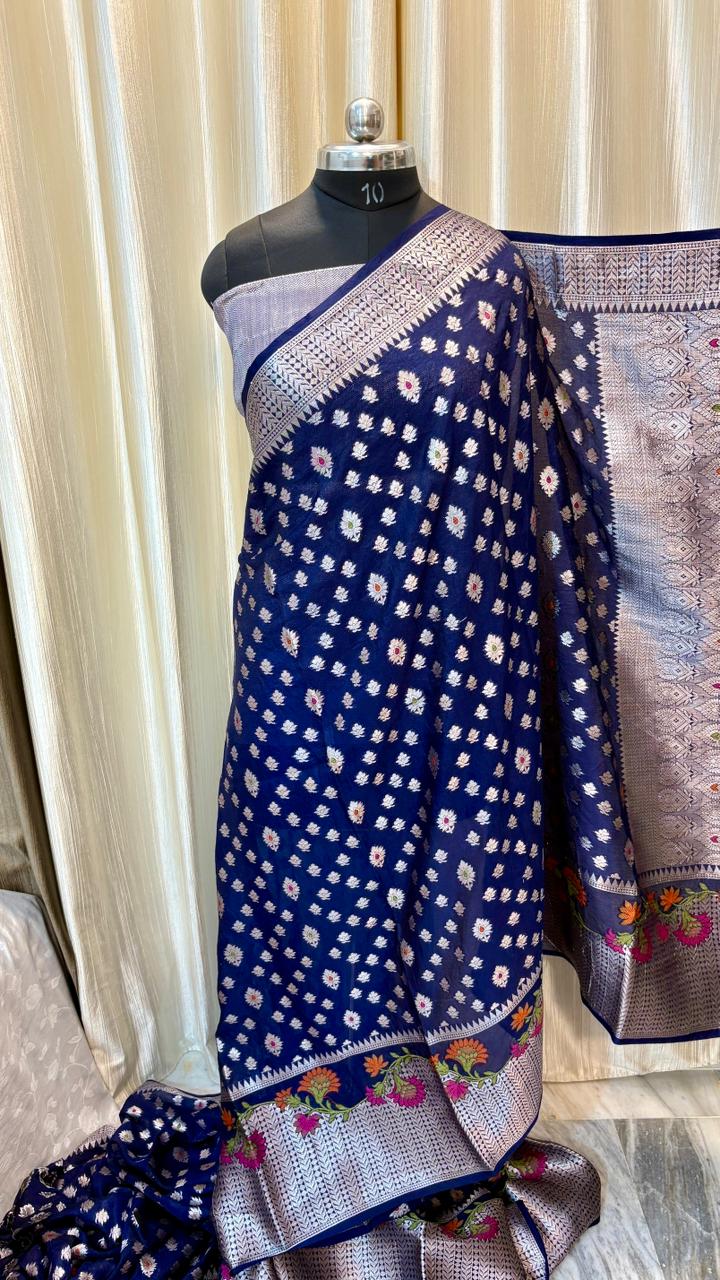 Beautiful Banarasi Saree in Soft Silk Fabric